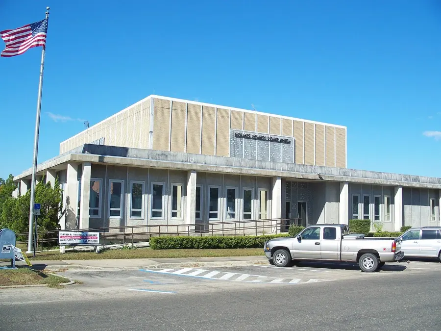 The Holmes County, Florida card