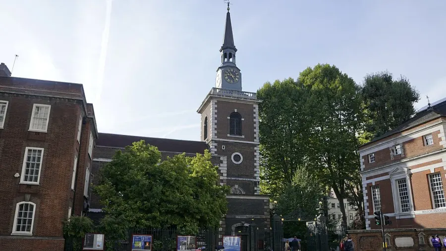 La carte Église St. James de Piccadilly