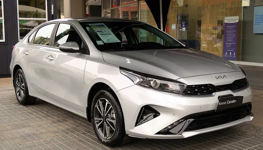 The Kia Forte card