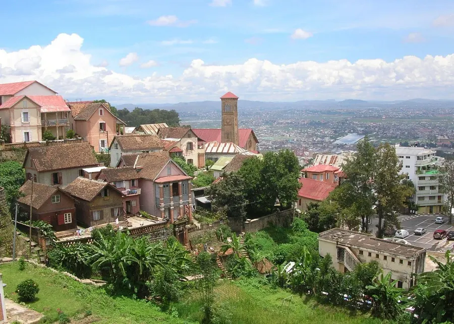 La carte Province d'Antananarivo