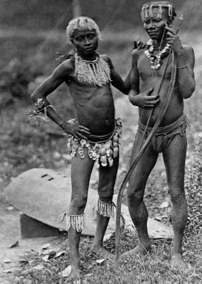 The Andamanese peoples card