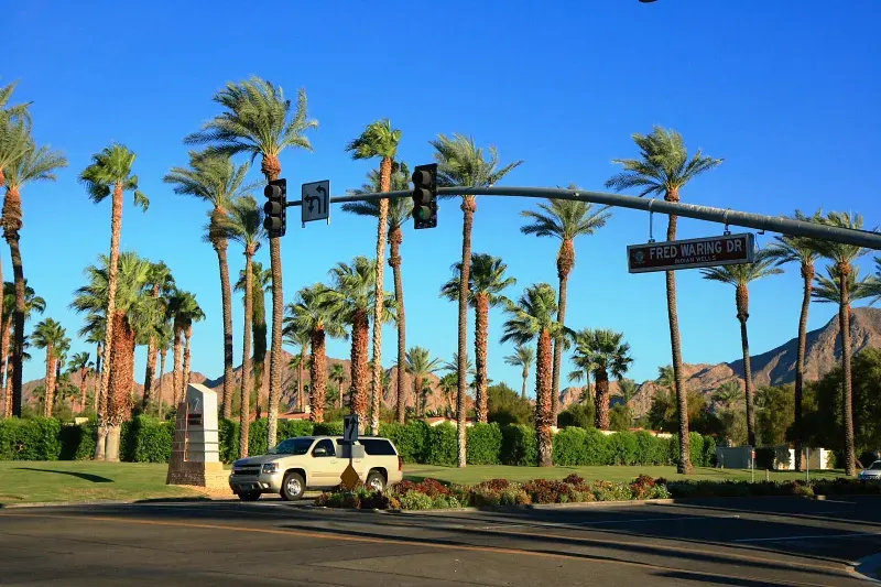 La carte Indian Wells