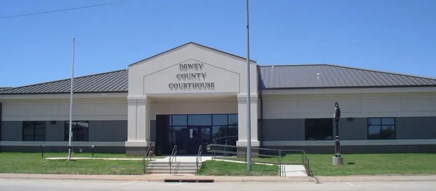 The Dewey County, Oklahoma card