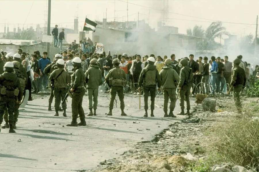 The First Intifada card