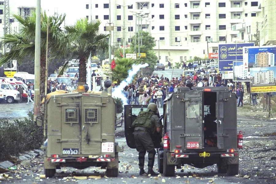 The Second Intifada card
