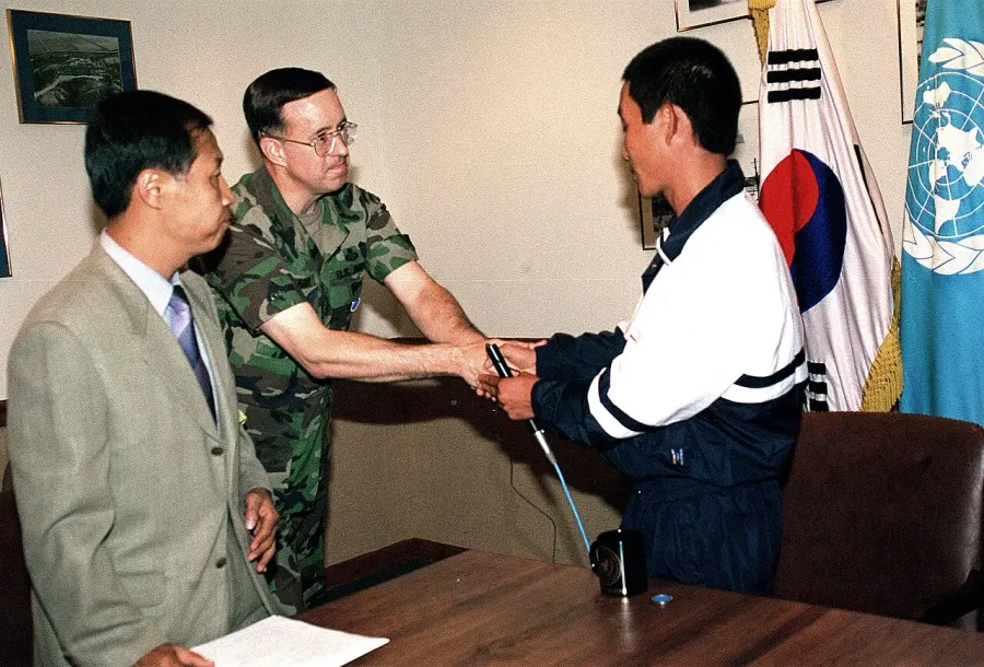 The North Korean defectors card