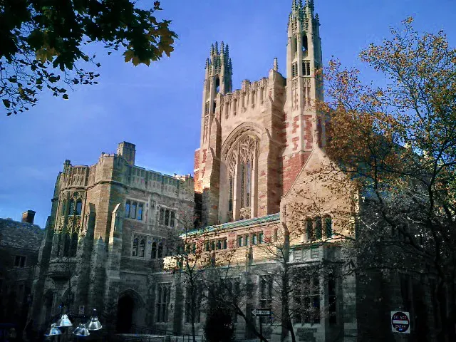 La carte Université Yale