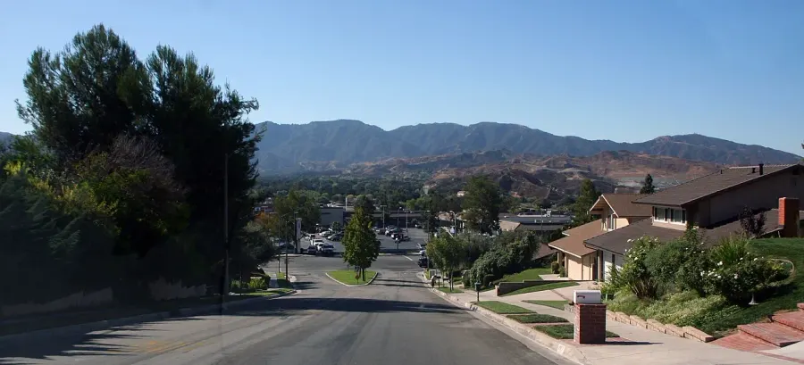 La carte Santa Clarita