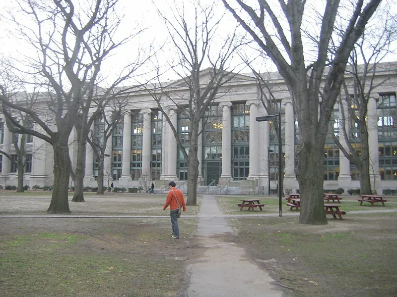 La carte Faculté de droit de Harvard