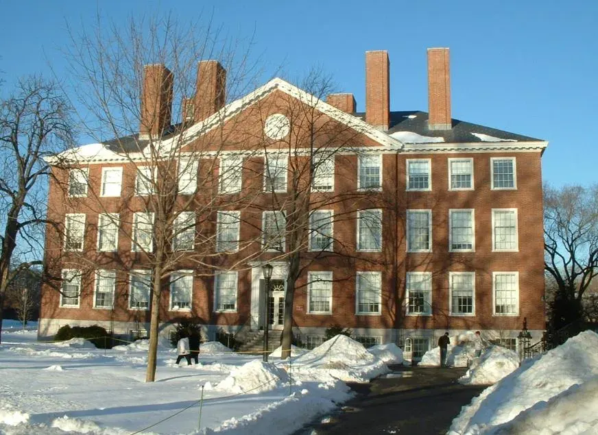 La carte Radcliffe College