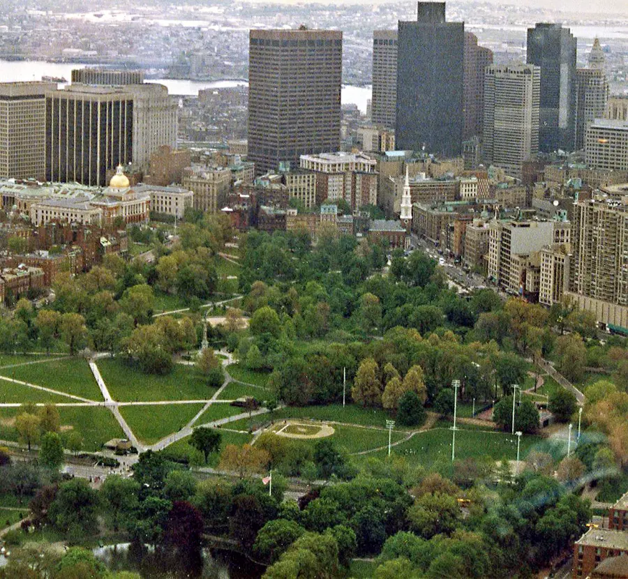 La carte Boston Common