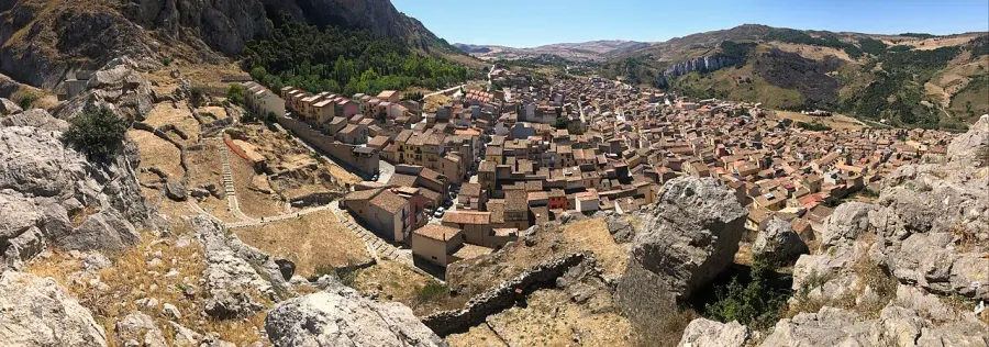 La carte Caltavuturo