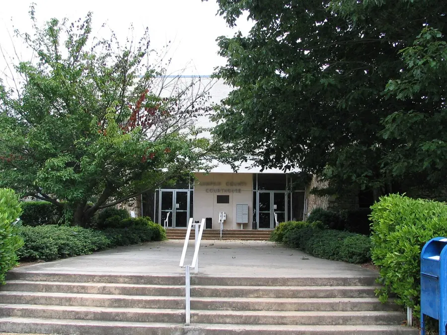 The Lumpkin County, Georgia card