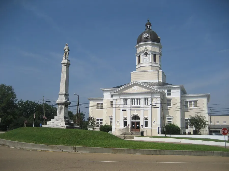 The Claiborne County, Mississippi card