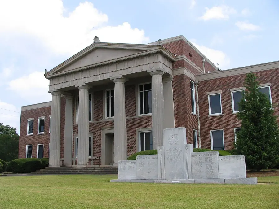 The Lamar County, Georgia card