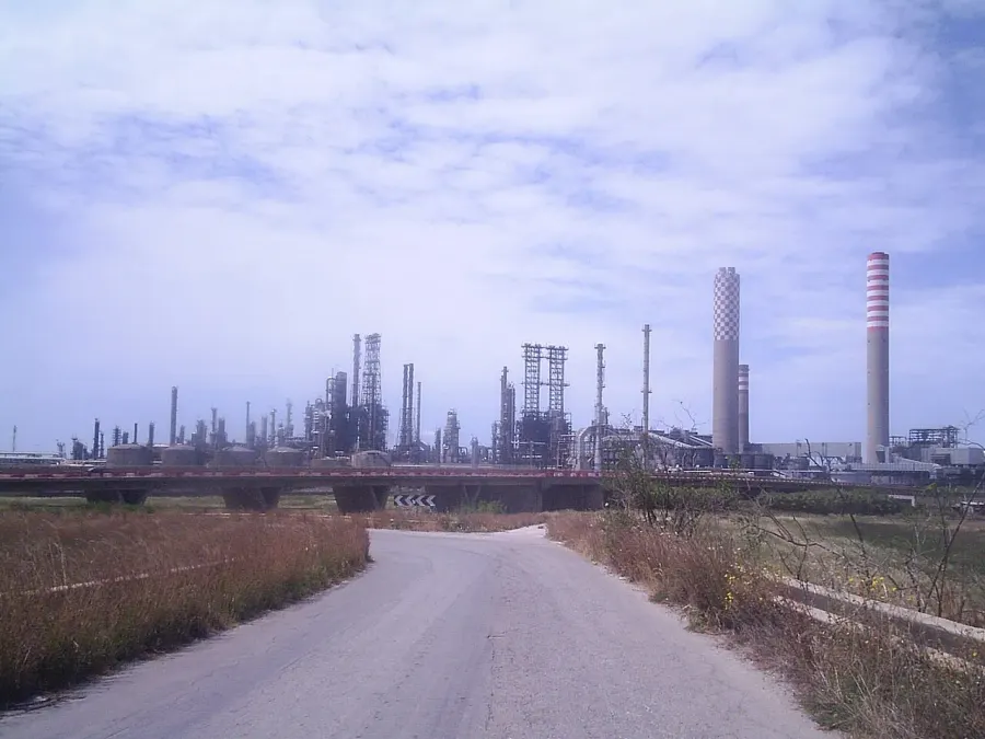 La carte Pétrochimie