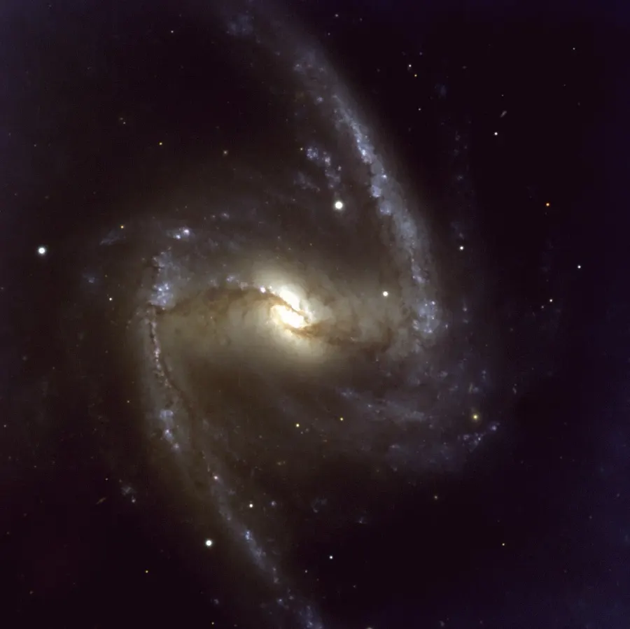 La carte NGC 1365