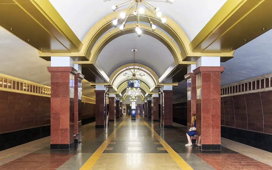 La carte Métro de Kazan