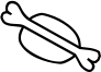 La carte Hiéroglyphe égyptien F44