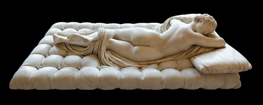 La carte Hermaphrodite endormi