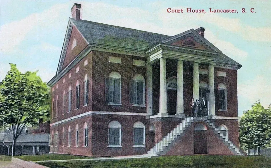 The Lancaster County, South Carolina card