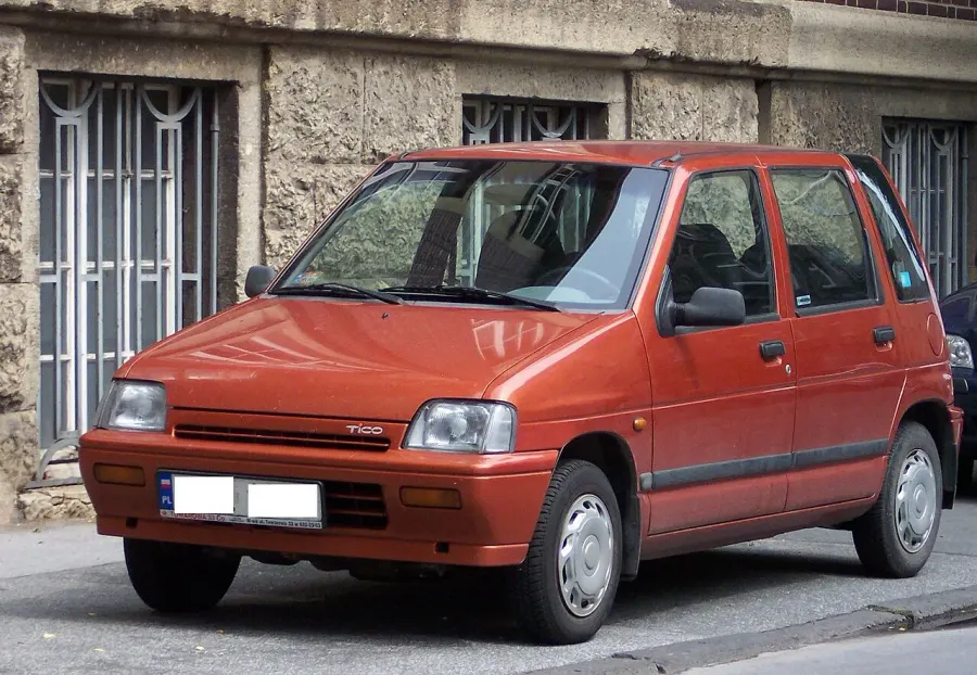 La carte Daewoo Tico