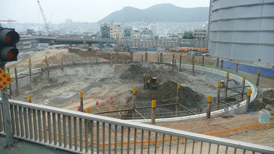 La carte Busan Lotte Town Tower