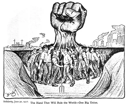 La carte Syndicalisme