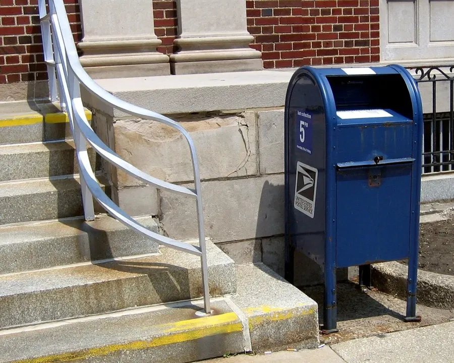 The Post box card