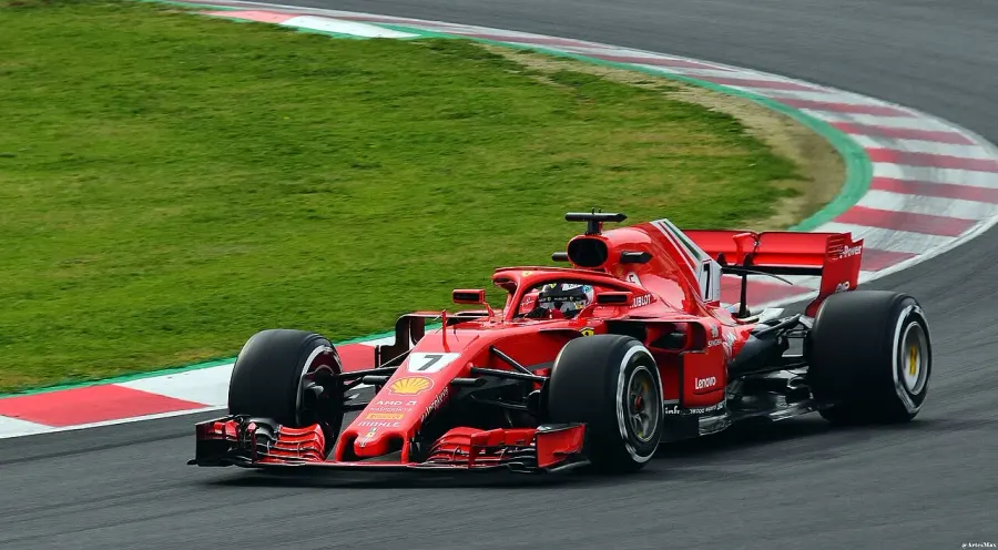 The Ferrari SF71H card