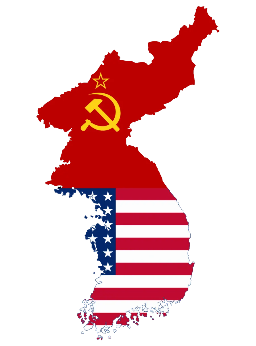 The Division of Korea card