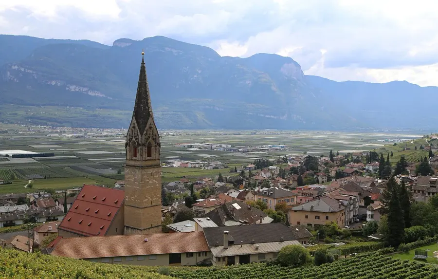 La carte Termeno sulla Strada del Vino
