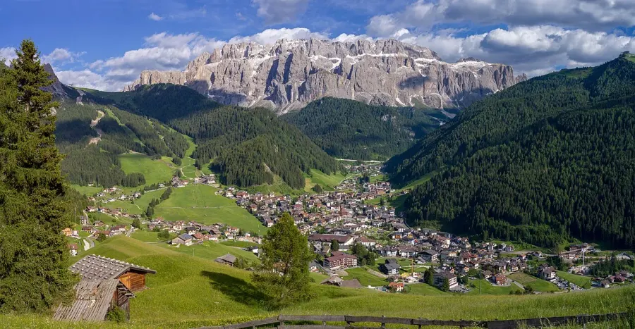 La carte Selva di Val Gardena