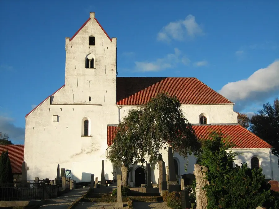The Dalby Church card