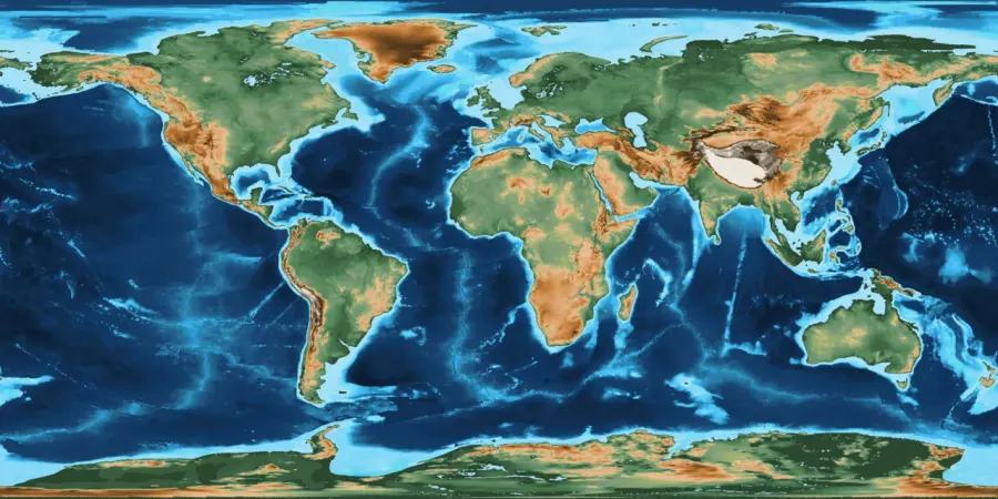 La carte Tortonien