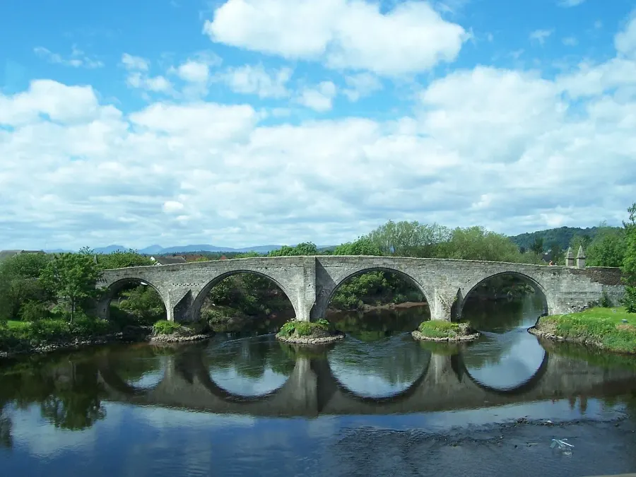 La carte Bataille du pont de Stirling