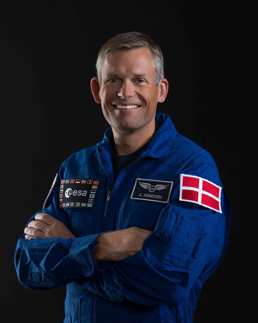 La carte Andreas Mogensen