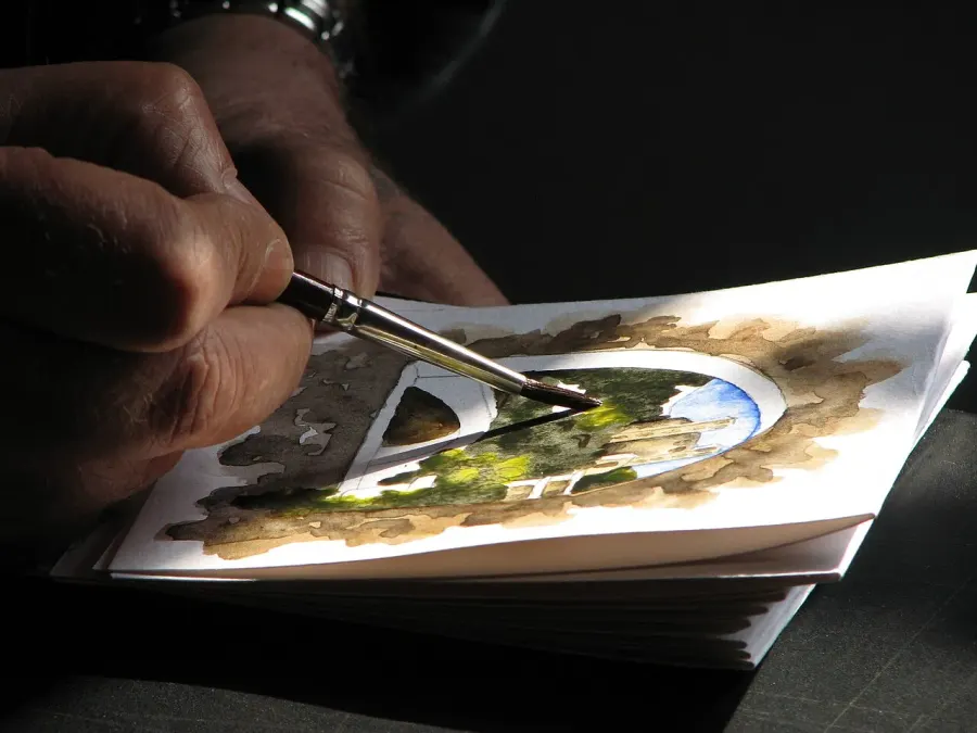 La carte Aquarelle