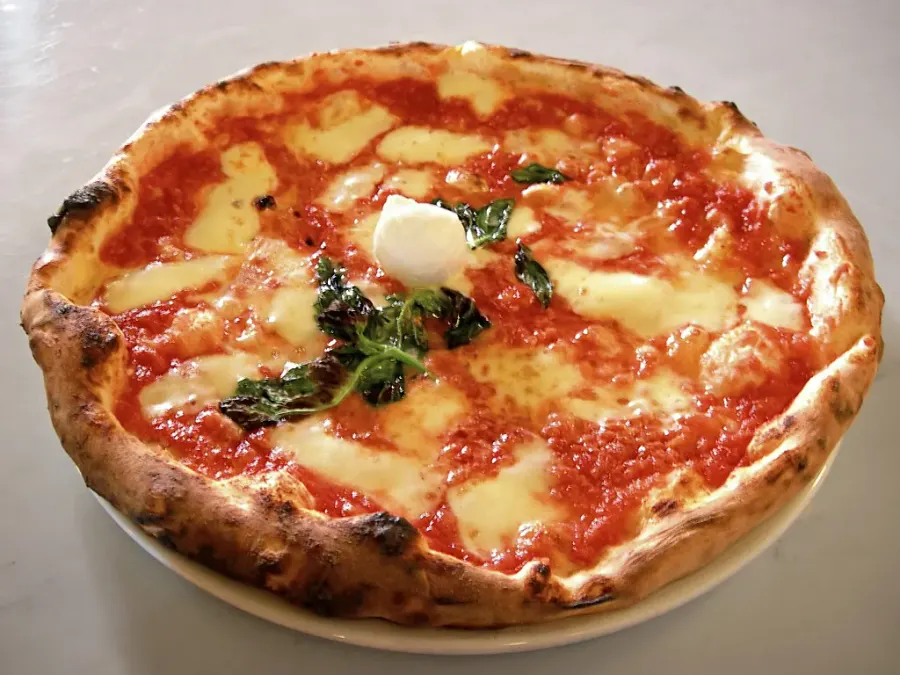 La carte Pizza napoletana