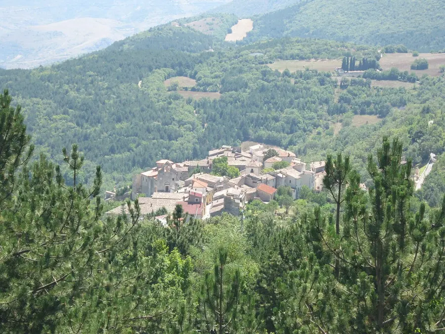 La carte Carapelle Calvisio