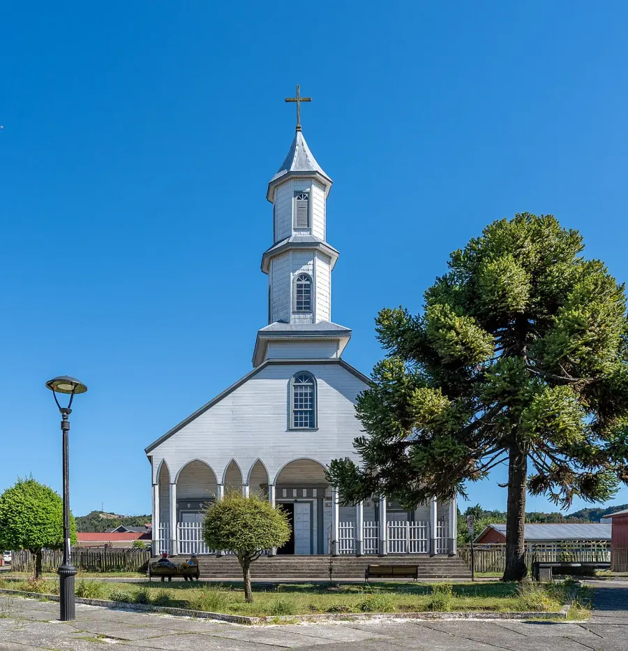 La carte Église Notre-Dame-de-la-Douleur de Dalcahue