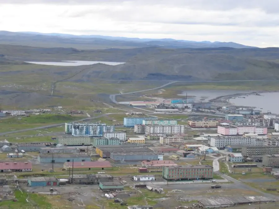 La carte Tiksi