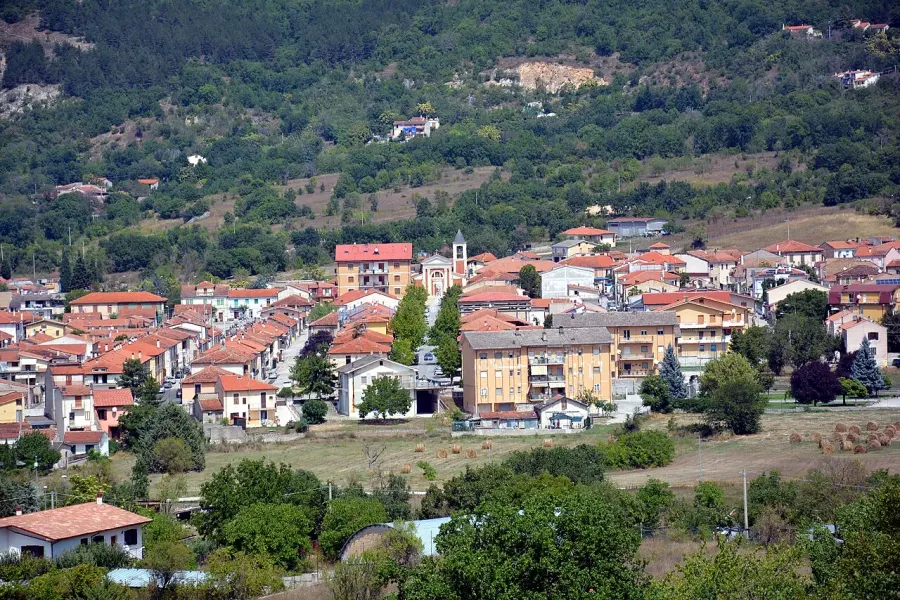 La carte Gioia dei Marsi