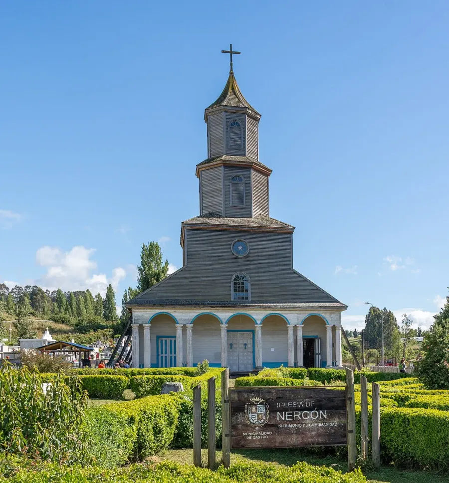 La carte Église Notre-Dame-de-Grâce de Nercón