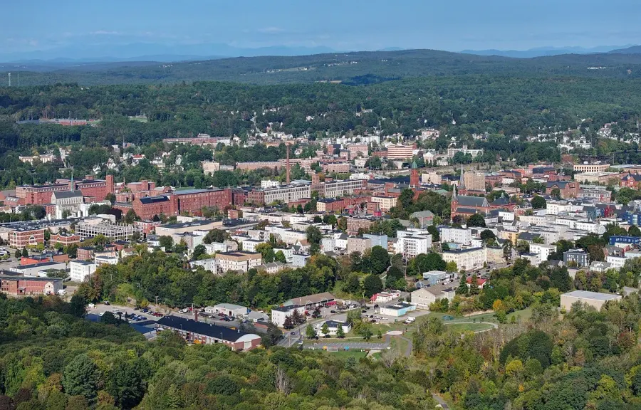 The Lewiston, Maine card