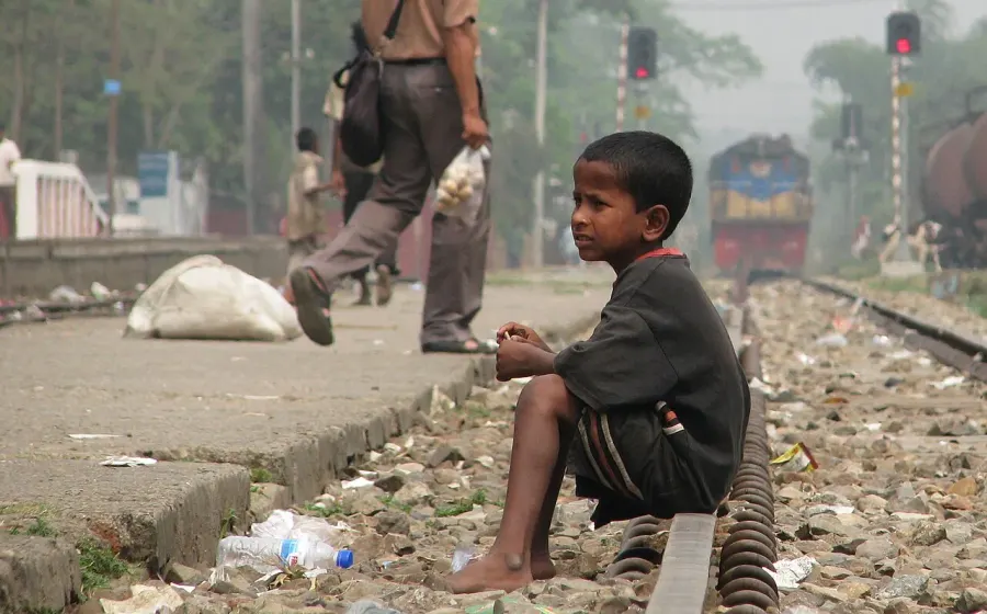 La carte Enfant des rues