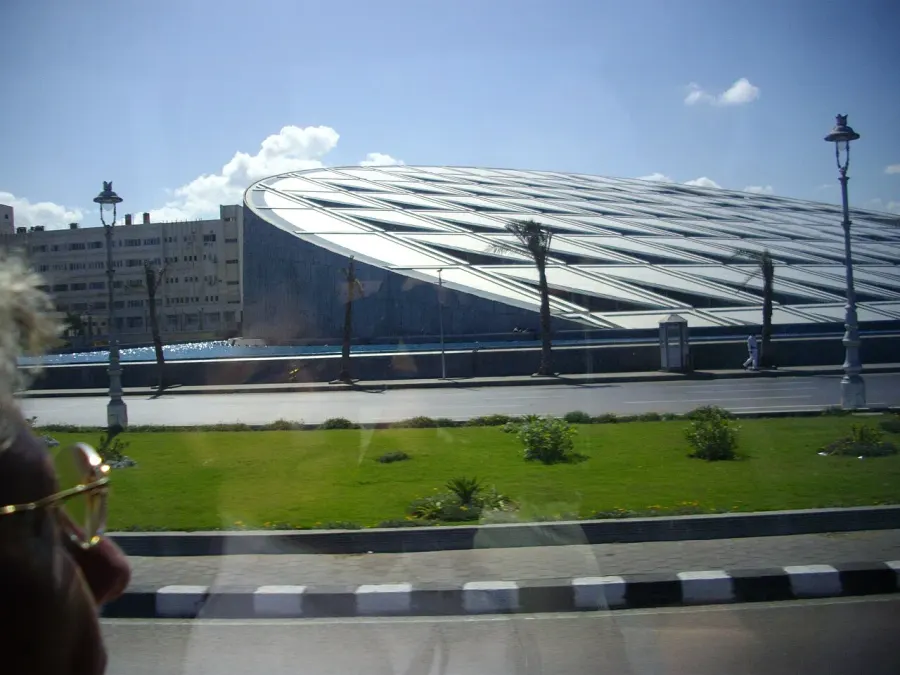 La carte Bibliotheca Alexandrina