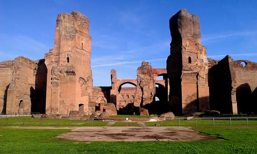 La carte Thermes de Caracalla