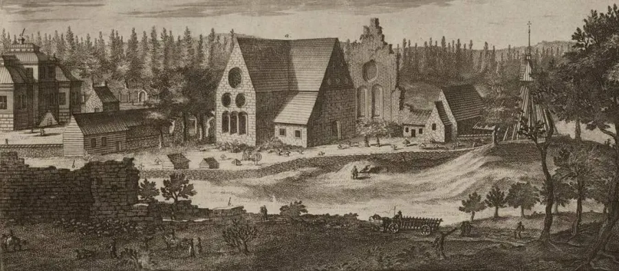 The Nydala Abbey card