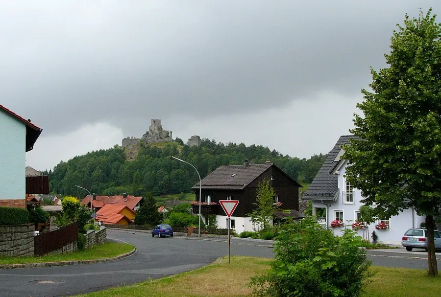 La carte Flossenbürg